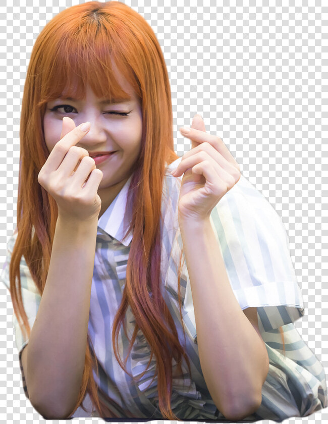  blackpink  lisamanoban  kpop  png  stickers  lisa   Lisa Blackpink Cute Sticker  Transparent PngTransparent PNG