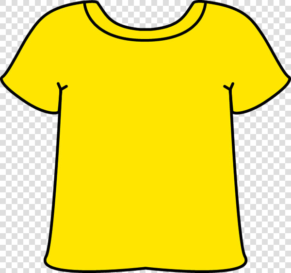 Yellow Tshirt   Shirt To Color Clipart  HD Png DownloadTransparent PNG