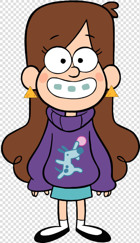 Mabel S Sweater Creator Episode 8 Sweater   Mabel Gravity Falls Characters  HD Png DownloadTransparent PNG