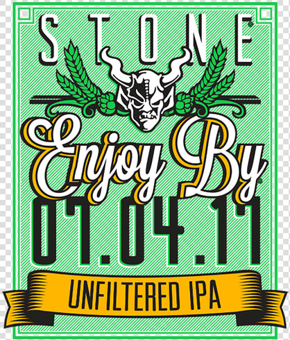 Stone Enjoy By   Stone Enjoy By 04 20 19 Ipa  HD Png DownloadTransparent PNG