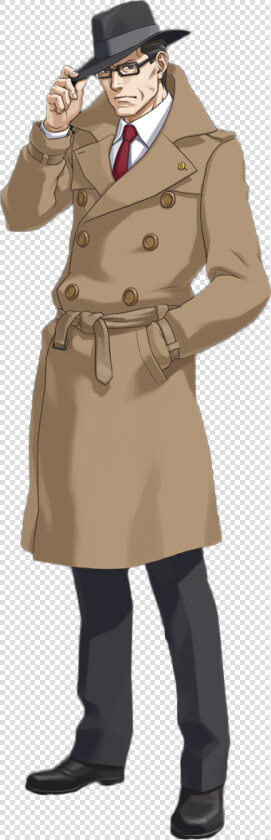 Ace Attorney Gregory Edgeworth  HD Png DownloadTransparent PNG