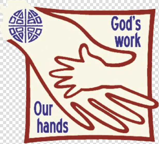 Elca godswork Ourhands   Gods Work Our Hands Clipart  HD Png DownloadTransparent PNG