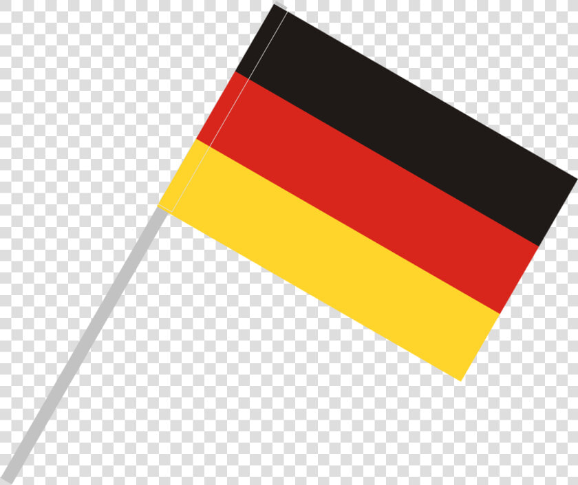 Rectangle Flag Of Germany  Germany  Nazi Germany Photo   German Flag With Stick  HD Png DownloadTransparent PNG