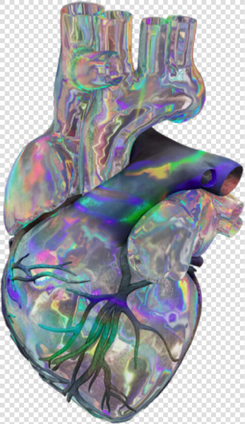 Chrome Heart Seapunk Trippy Freetoedit   Holographic Shapes Transparent Background  HD Png DownloadTransparent PNG