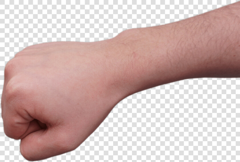 Clenched Fist And Forearm   Heel  HD Png DownloadTransparent PNG