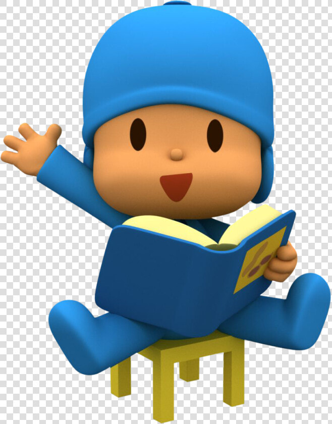 Pocoyo Con Un Libro  HD Png DownloadTransparent PNG