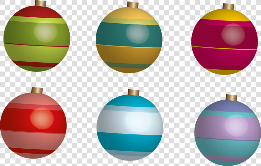 Transparent Bolas De Navidad Png   6 Balls Clipart  Png DownloadTransparent PNG