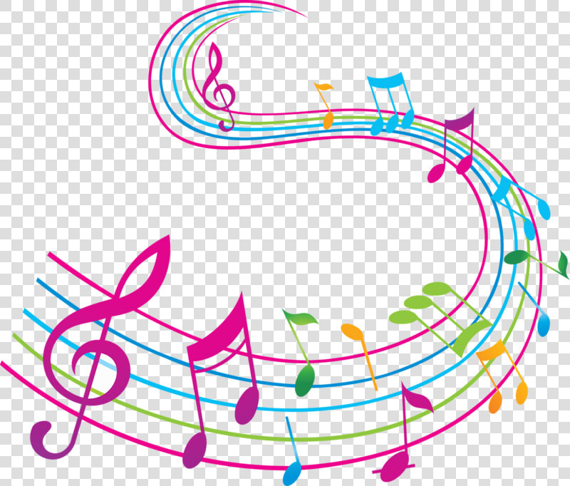 Music Notes Color Png Clipart   Png Download   Notas Musicales Png Fondo Transparente  Png DownloadTransparent PNG