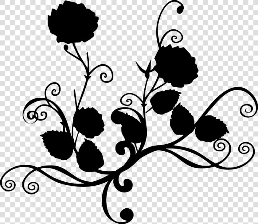 1024 X 891   Rose Black And White Flower Clipart  HD Png DownloadTransparent PNG