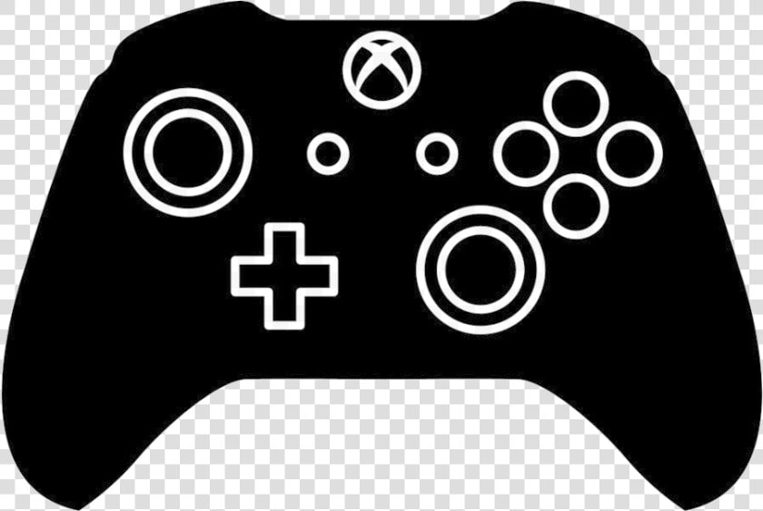 Xbox Controller Free Silhouette Clip Art Transparent   Xbox One Controller Svg  HD Png DownloadTransparent PNG