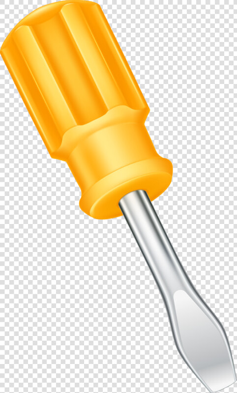 Screwdriver Hand Tool   Construction Using Screwdriver Clipart  HD Png DownloadTransparent PNG