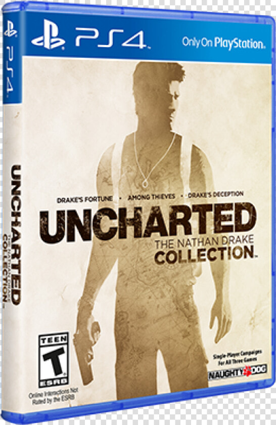 Uncharted The Nathan Drake Collection   Uncharted Nathan Drake Collection Ps4  HD Png DownloadTransparent PNG