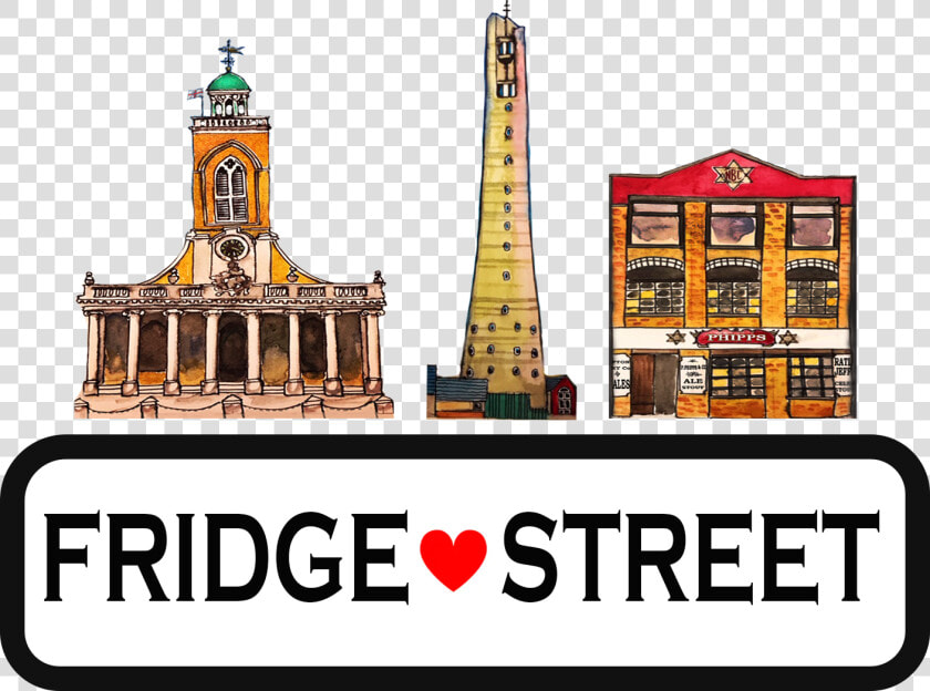 Fridgestreet Square Logo Colour   Northampton Fridge Magnet  HD Png DownloadTransparent PNG