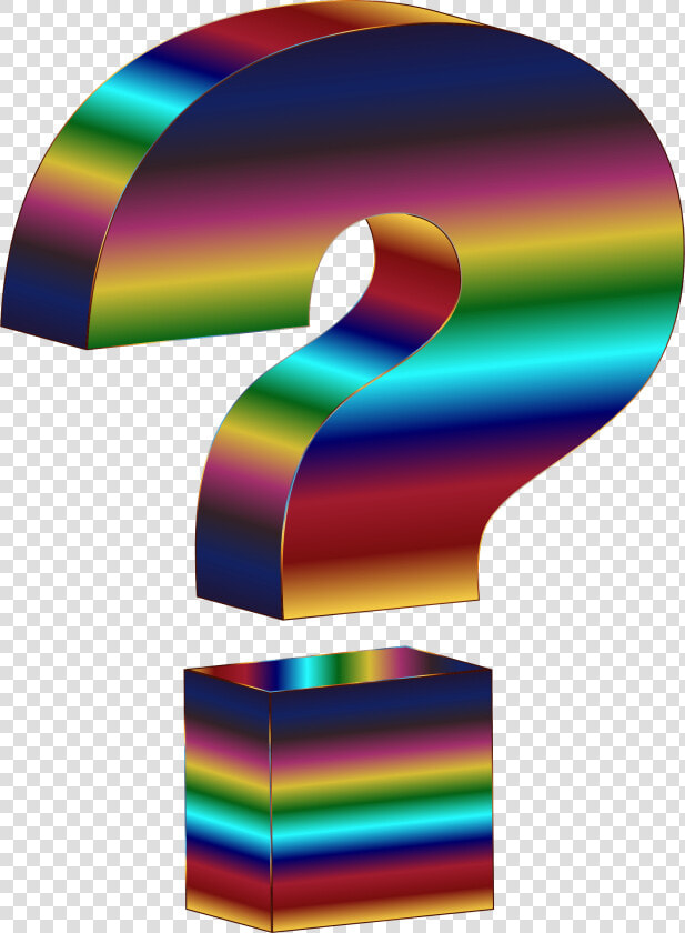 3d Question Mark Png   Colorful Question Marks Transparent  Png DownloadTransparent PNG