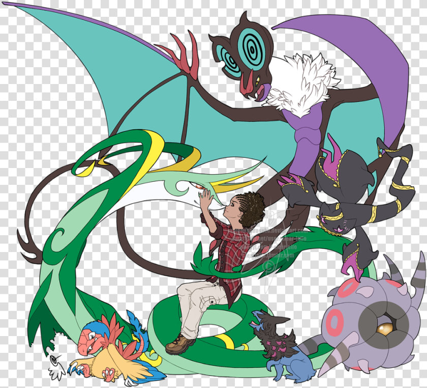 Pokemon Serperior Team  HD Png DownloadTransparent PNG