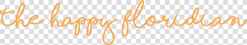 The Happy Floridian   Calligraphy  HD Png DownloadTransparent PNG