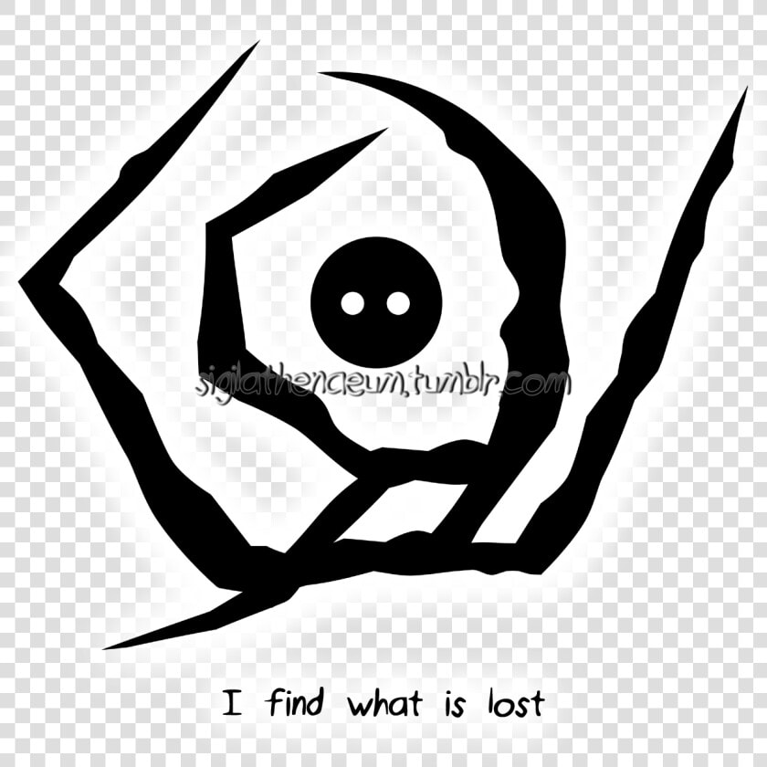 “i Find What Is Lost” Sigil sigil Masterlist   Ko fi   Illustration  HD Png DownloadTransparent PNG