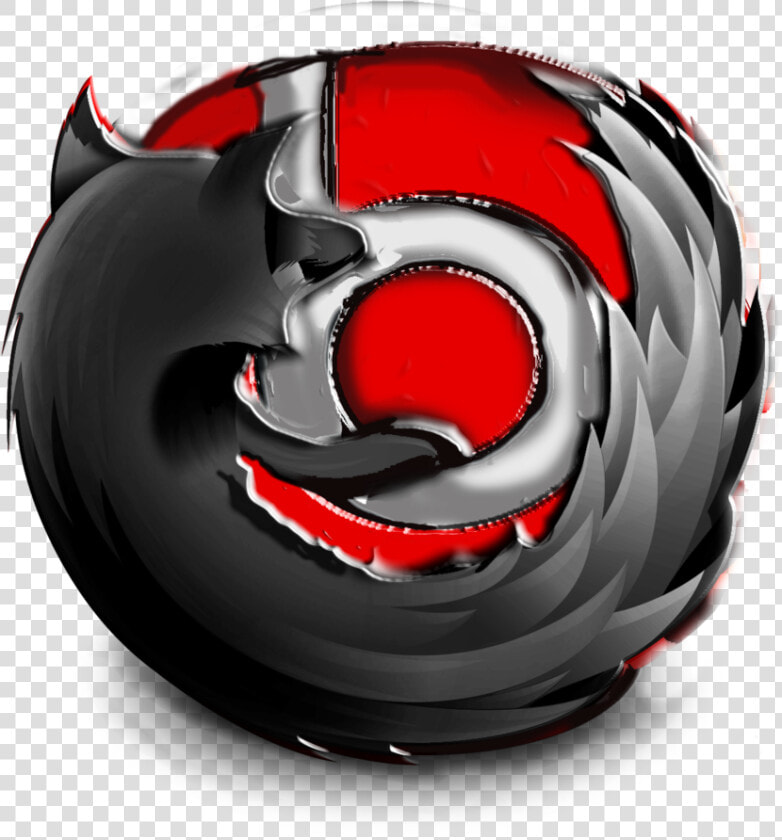 Mozilla Firefox Beat Png Logo   Black And Red Firefox Icon  Transparent PngTransparent PNG