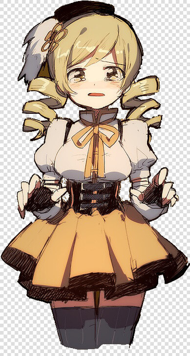 Puella Magi Madoka Magica Mami Tomoe Kaname Madoka   Mami Pmmm  HD Png DownloadTransparent PNG