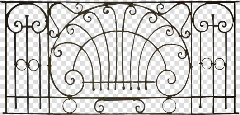 Iron Fence Png   Wrought Iron Balcony Railing Png  Transparent PngTransparent PNG