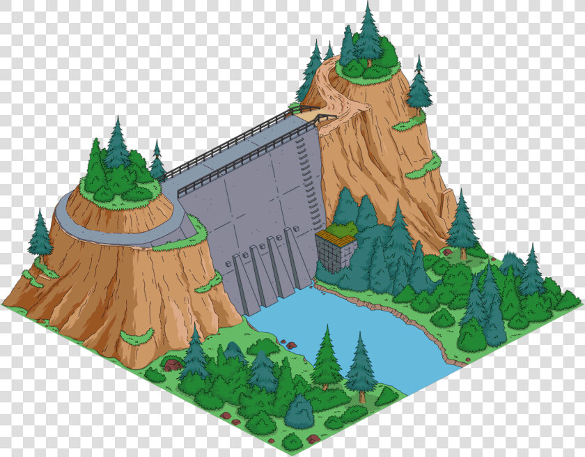 Simpsons Dam  HD Png DownloadTransparent PNG