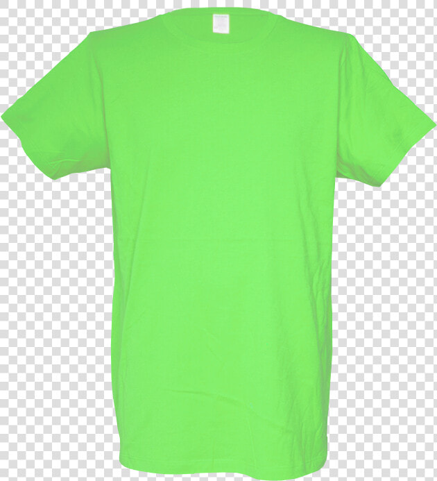 Transparent Playera Blanca Png   Blank Neon Green T Shirt Template  Png DownloadTransparent PNG