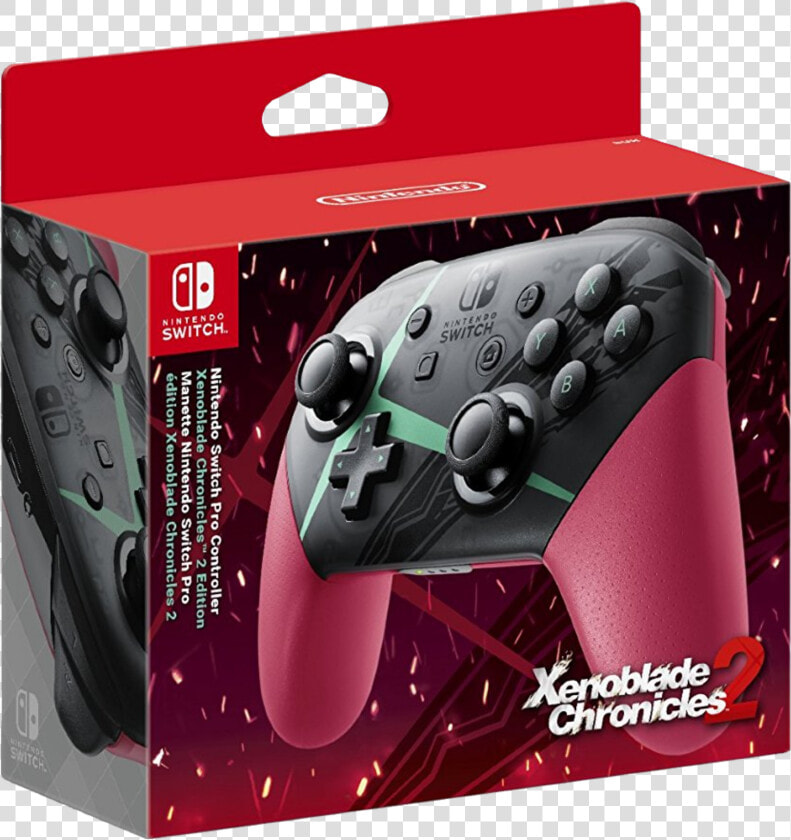 Xenoblade Chronicles 2 Pro Controller  HD Png DownloadTransparent PNG