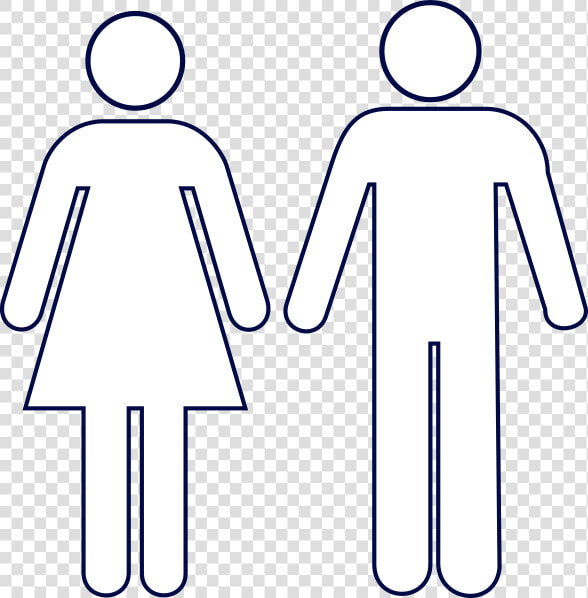 Man Vs Woman Clipart   Women  39 s Restroom Sign  HD Png DownloadTransparent PNG