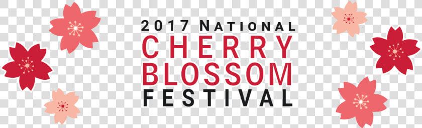 2017 National Cherry Blossom Festival   Japan Cherry Blossom Logo  HD Png DownloadTransparent PNG