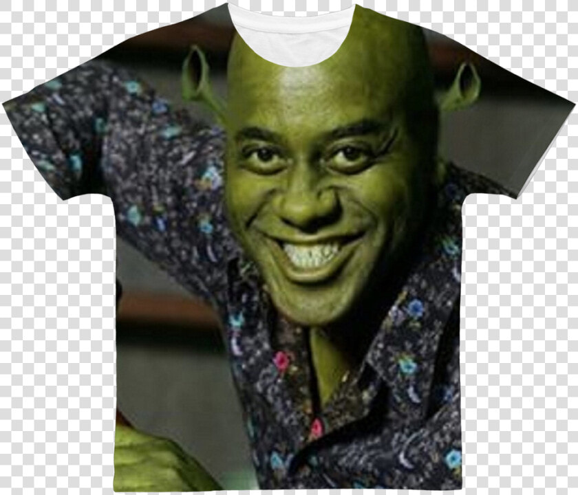 Ainsley Harriott As Shrek ﻿classic Sublimation Adult   Ainsley Harriott  HD Png DownloadTransparent PNG