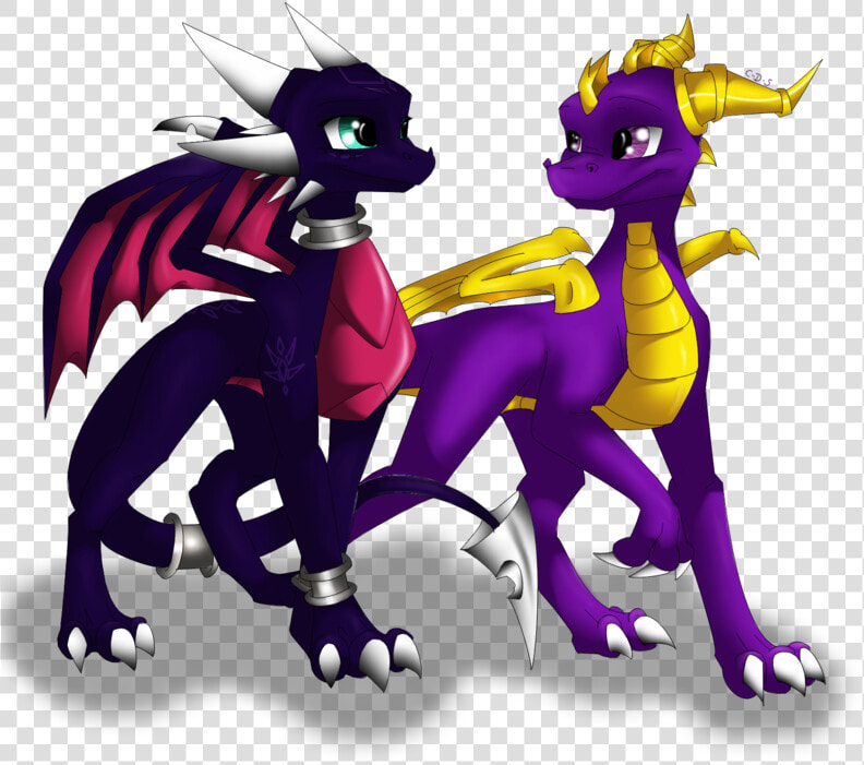 Cynder And Spyro   Skylanders Academy Spyro X Cynder  HD Png DownloadTransparent PNG