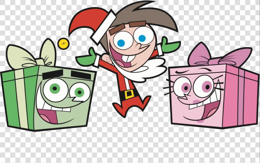 Image Result For The Fairly Oddparents Christmas     Fairly Oddparents Christmas Cartoon  HD Png DownloadTransparent PNG