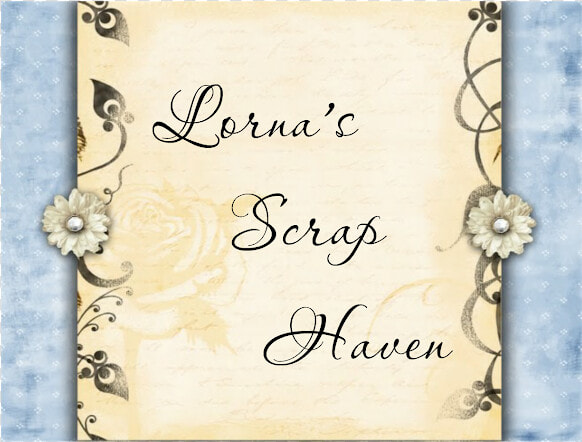 Lorna S Scrap Haven   Cream Background With Flower  HD Png DownloadTransparent PNG