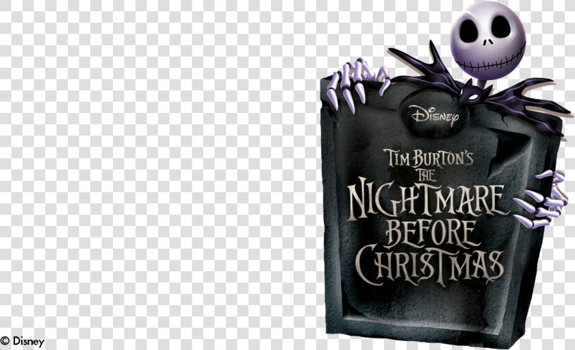 Tim Burton  39 s Nightmare Before Christmas Logo Png  Transparent PngTransparent PNG