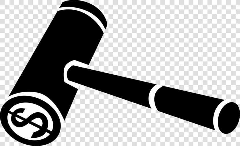 Vector Illustration Of Judge S Gavel Ceremonial Mallet  HD Png DownloadTransparent PNG