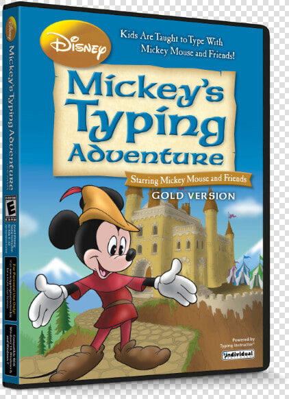 Disney Mickey  39 s Typing Adventure Gold  HD Png DownloadTransparent PNG