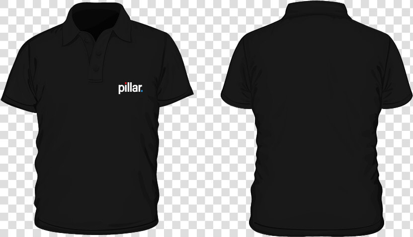 Transparent Collar Png   Polo Shirt Vector Black  Png DownloadTransparent PNG