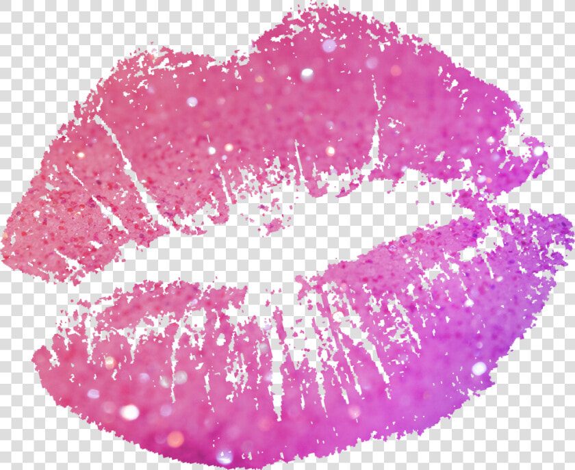  love  kiss  glitter  glitterlips  pink  freetoedit   Kiss Mark Transparent Background  HD Png DownloadTransparent PNG