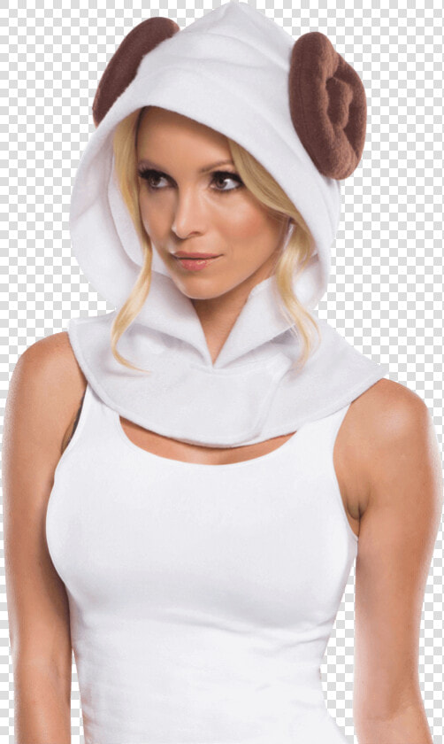 Star Wars Princess Leia Hood   Princess Leia Adult Star Wars Hood  HD Png DownloadTransparent PNG