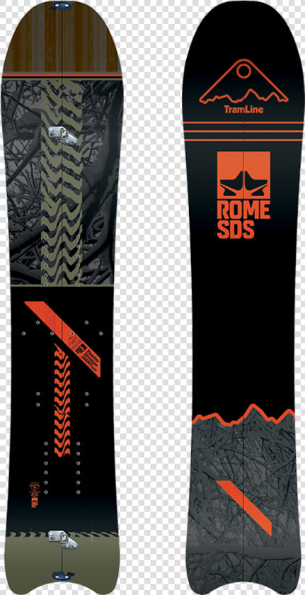 Rome Powder Division Splitboard  HD Png DownloadTransparent PNG