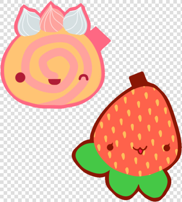 Strawberry Clipart Kawaii   Kawaii Strawberry Png Cartoon  Transparent PngTransparent PNG