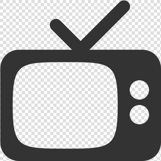 Television Communication Vector Spain Android Channel   Black And White Tv Logo  HD Png DownloadTransparent PNG