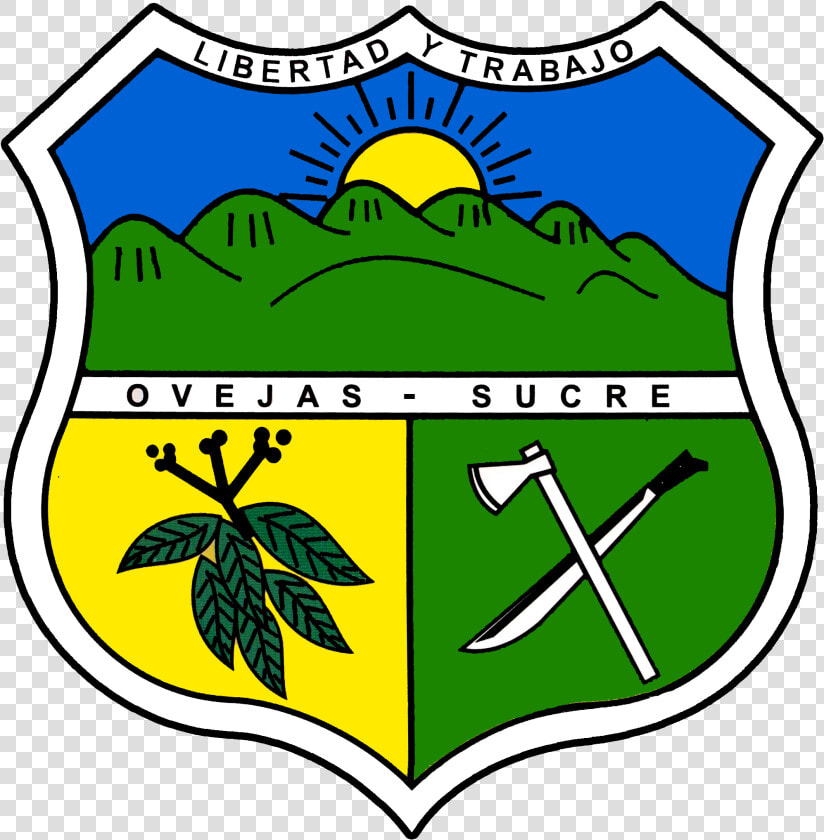 Escudo Municipio De Ovejas 2   Municipio De Ovejas Sucre  HD Png DownloadTransparent PNG