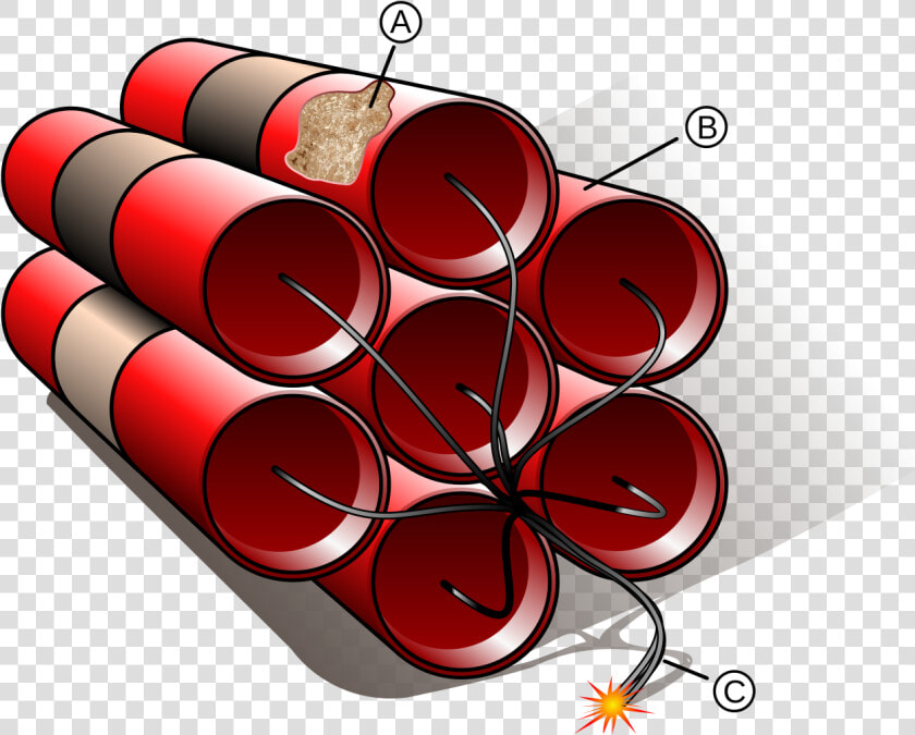 File Dynamite Svg Wikipedia   Parts Of A Dynamite  HD Png DownloadTransparent PNG