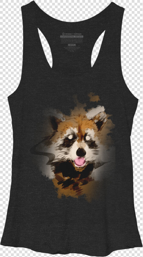 Racoon Racerback   Top   Active Tank  HD Png DownloadTransparent PNG