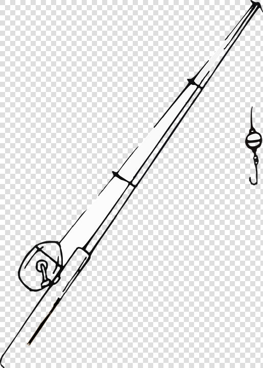 Fishing rod  Hook  Equipment  Sport  Crank Handle   Fishing Rod Clipart  HD Png DownloadTransparent PNG