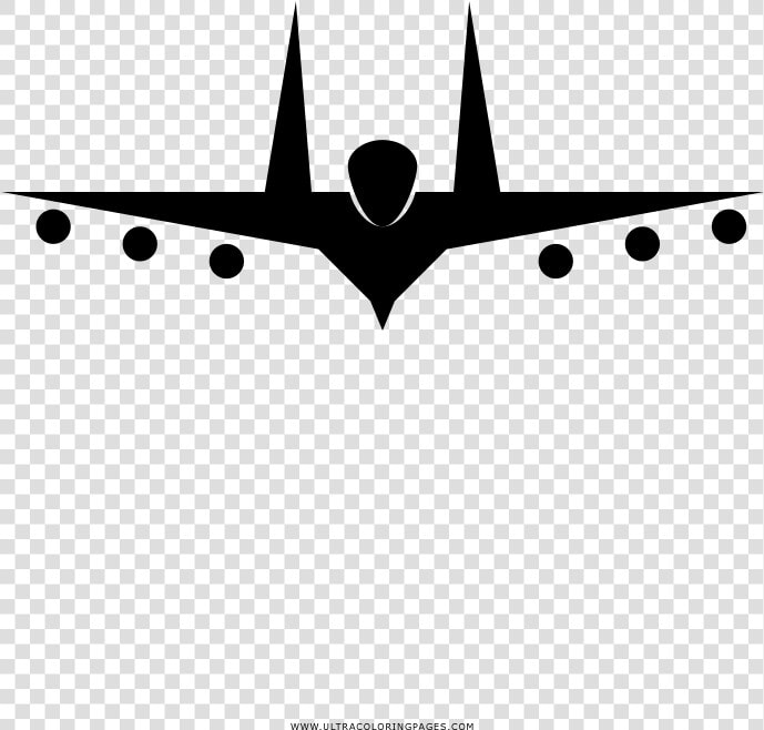 Fighter Plane Coloring Page   Airbus A380  HD Png DownloadTransparent PNG