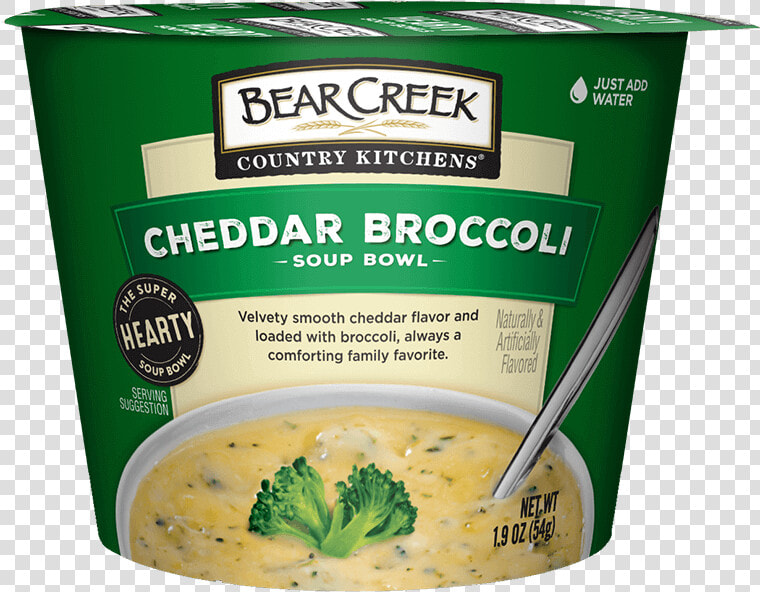 Image Of Cheddar Broccoli Soup Bowl   Bear Creek Soup  HD Png DownloadTransparent PNG