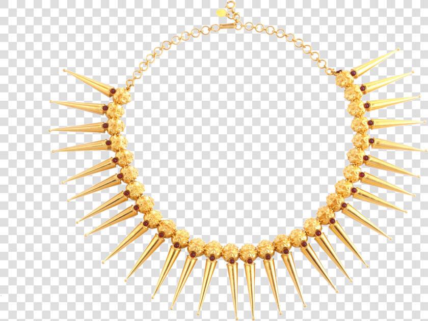 Les Muses Bm Prerna Jewellery Avni Gold Ruby 3 min   Necklace  HD Png DownloadTransparent PNG