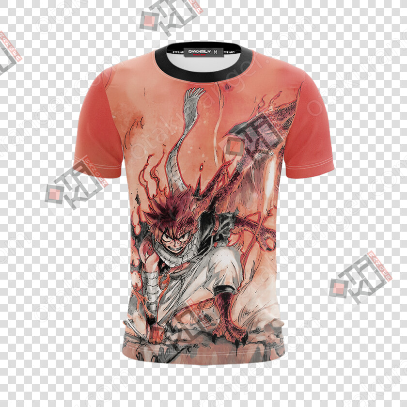 Dragon Cry Natsu Dragneel Unisex 3d T shirt   Jojo  39 s Bizarre Adventure Jotaro Shirt  HD Png DownloadTransparent PNG